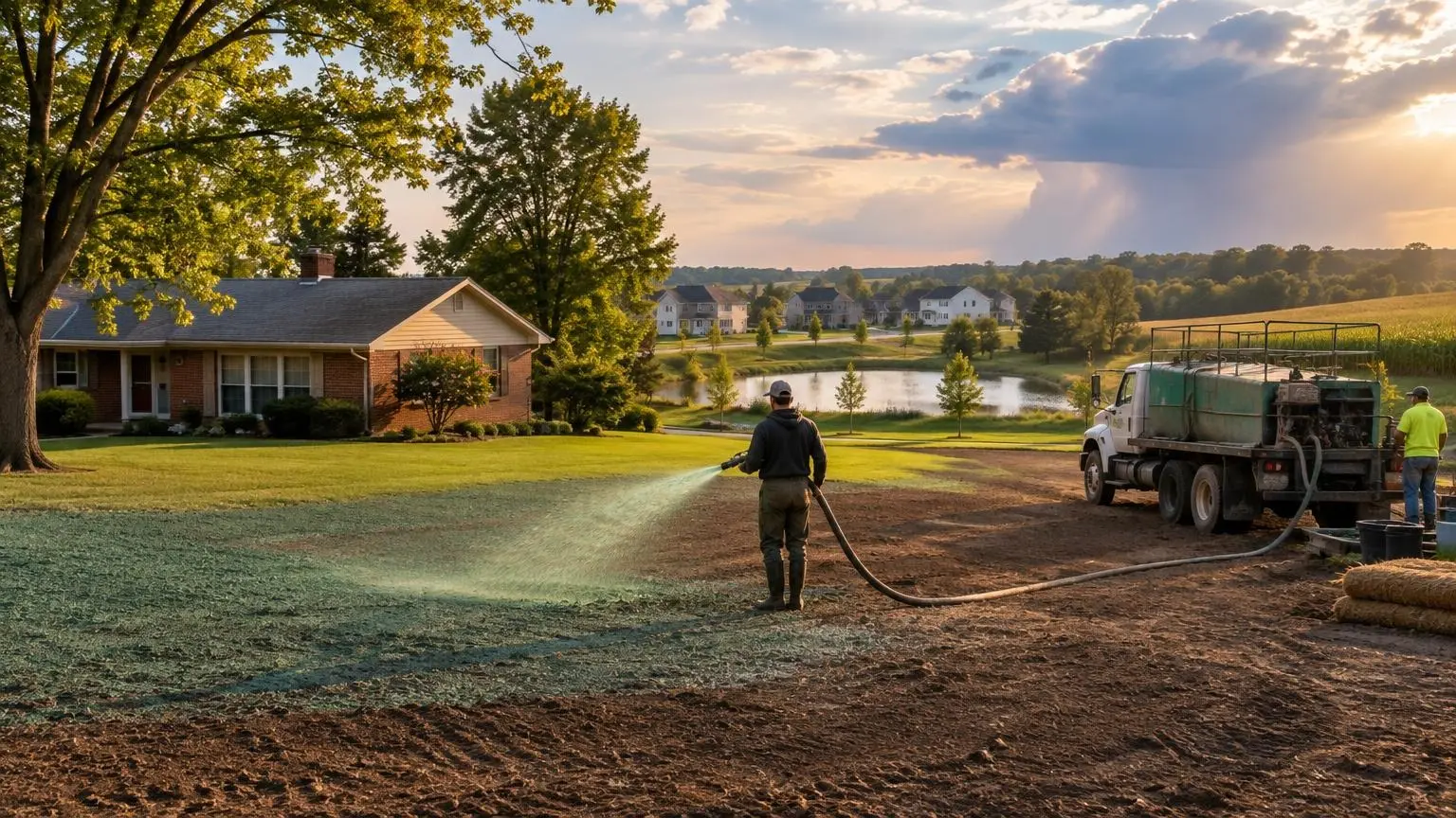 Hydroseeding in Indianapolis, IN